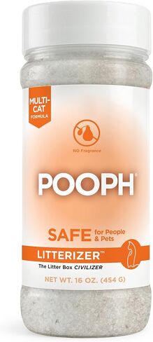 POOPH Litterizer Cat Litter Odor Eliminator Additive, 16 fl oz Bottle in Kuwait