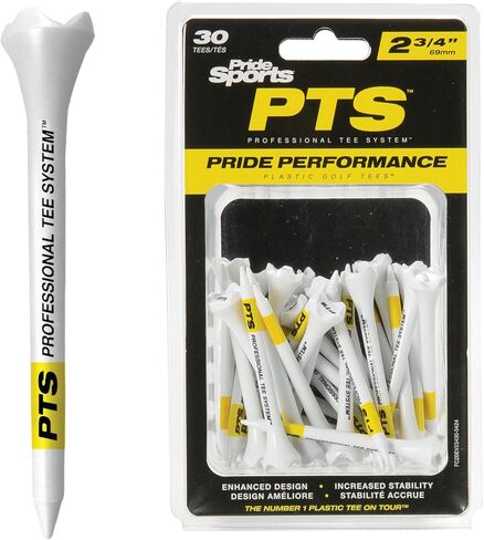 تي شيرت Pride Golf Tee Evolution 2 3/4 بوصة بلاستيكي (30 قطعة) in Kuwait