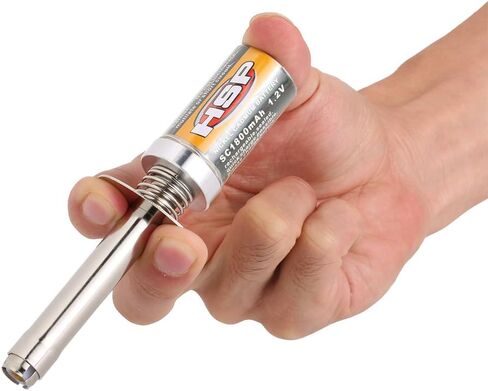 GoolRC Nitro Glow Plug Igniter Starter Tools with Battery Charger for HSP Redcat and 1/8 1/10 Nitro Engine RC Car Buggy Truck Model in Kuwait