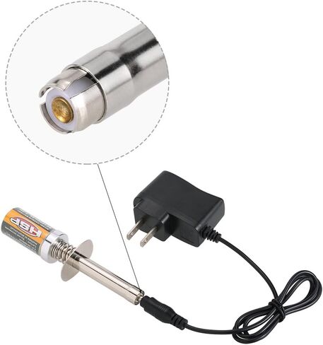 GoolRC Nitro Glow Plug Igniter Starter Tools with Battery Charger for HSP Redcat and 1/8 1/10 Nitro Engine RC Car Buggy Truck Model in Kuwait