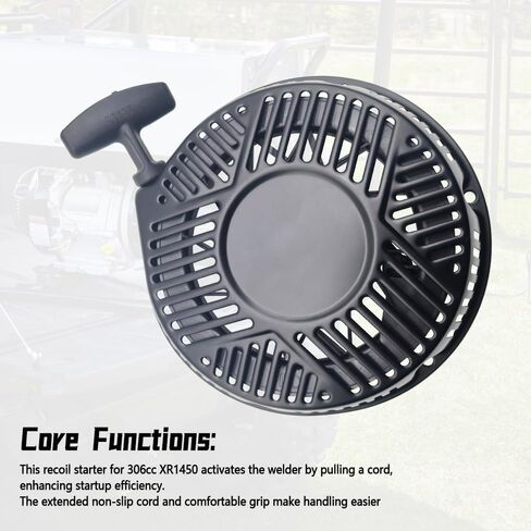 Recoil Starter Assy for Hobart Champion 145 Welder 500563 XR1450 306cc in Saudi Arabia