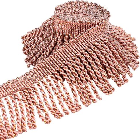 6 Yard 3 Inch Curtain Fringes Bullion Fringe Trim in Saudi Arabia
