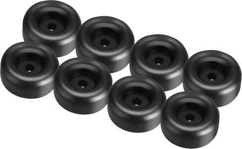TonGass (6-Pack) 2" Tall Cone Bumpers for Trailer Ramp Door Universal Fit Bumpers with 3/8" Screw Holes Premium Thick Automotive Grade Rubber Bumpers Cone-Shaped Bumpers for Extra Protection in Kuwait