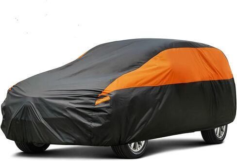 Car Cover for Automobiles All Weather Waterproof, Universal Fit Sedan Ford Mustang, Chevy Camaro/Malibu, Kia Optima, Hyundai Sonata, Nissan Altima, Volkswagen Passat, Tesla Model 3 etc. in Saudi Arabia