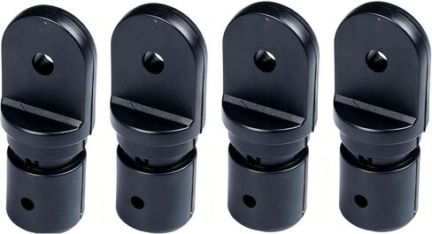 MX 1 inch Bimini Top Fitting Hardware Eye End Cap 4pcs (Inside for 1" Round Tube) in Kuwait