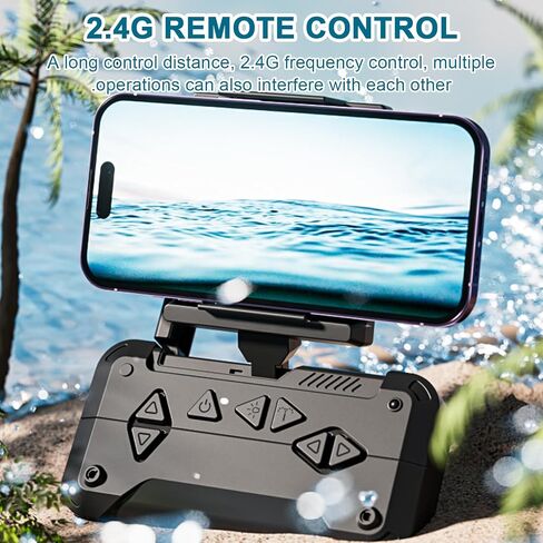 2.4G Remote Control Shark Toy, High Simulation Shark with Camera, LED Lights and Spray Water Function, Electric Toys for s s (Blue) in Saudi Arabia