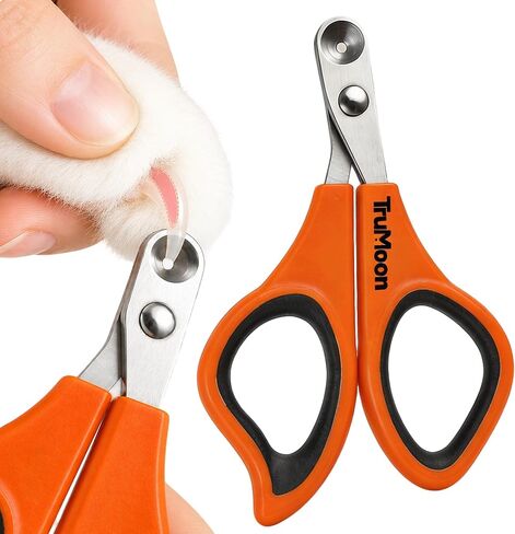 Trumoon Easy Cat Claw Claw Trimmers مع حارس دائري - تجنب تجاوز قطع كليبرز مسمار المواء للقطط الذين يحبون النضال - أداة الاستمالة المهنية للقطط القطة in Kuwait