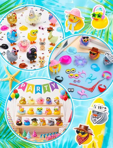 88Pcs Rubber Duck Accessories in Saudi Arabia
