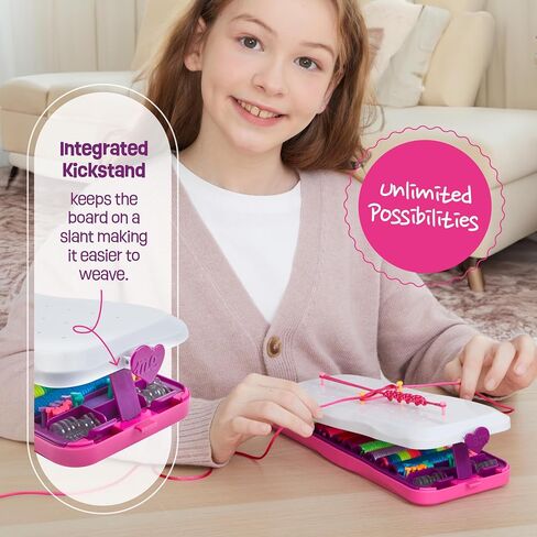 Friendship Bracelet Making Kit for Girls - Crafts for Girl for Ages 8-12 in Kuwait