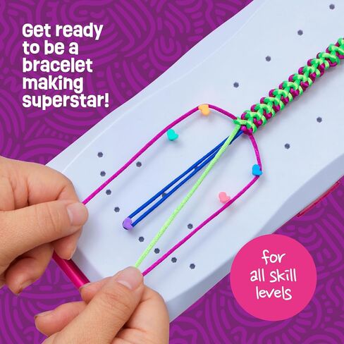Friendship Bracelet Making Kit for Girls - Crafts for Girl for Ages 8-12 in Kuwait