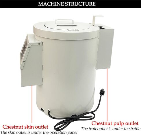 Electric Chestnut Shelling Peeler Commercial Kernel Processing Tool in Saudi Arabia