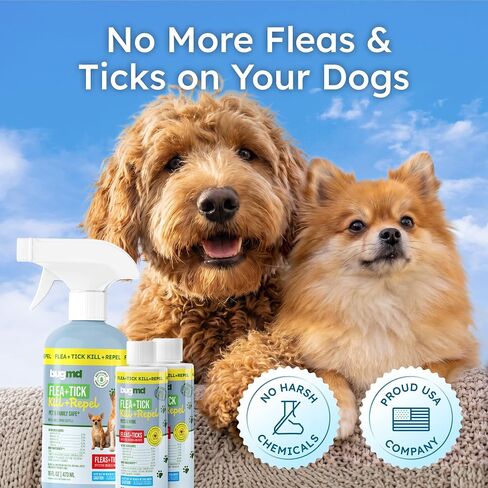 BugMD Flea and Tick Spray for Dogs - Kills & Repels on Contact in Saudi Arabia