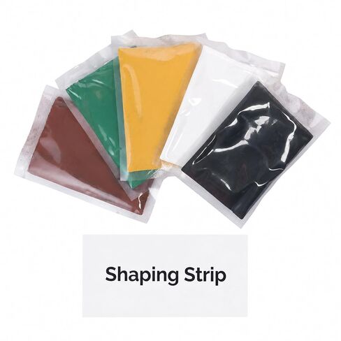 EZ-Tint 5-Pack - 10 g Each of Black, Brown, Green, White, & Yellow - Highly-Concentrated, Finely-Ground Pigment Powders for Tinting Instant Install 29 & All Other Epoxies/Polyesters in Kuwait