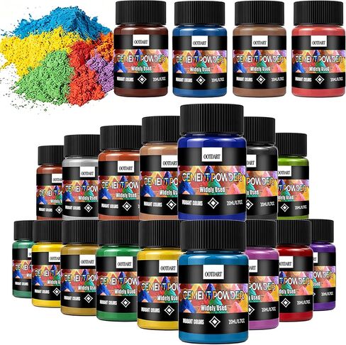 5 Colors Matte Iron Oxide Pigment Powder, Concrete dye in Saudi Arabia