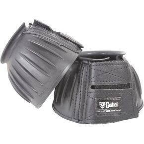 CASHEL Rubber Bell Horse Boots, Black, X-Large in Kuwait