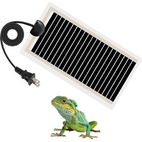 Reptile Heating Pad 6 x 5.5 Inch Reptile Heat Mat with Rapid and Even Heating Reptile Heat Pad Under Tank Terrarium Heat Mat for Reptile Turtle Snake Lizard 5 Watt in Saudi Arabia