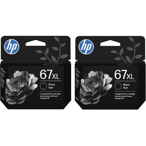 HP 67XL | خرطوشة حبر | تعمل مع سلسلة اتش بي انفي 6000، سلسلة اتش بي انفي برو 6400، اتش بي ديسك جيت 1255، سلسلة 2700، ديسك جيت بلس 4100 | اسود | 3YM57AN in Kuwait