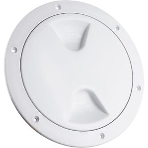 Five Oceans Boat Hatch, Marine Hatch - Boat Access Hatch, Round Inspection Deck Plate Hatch with Detachable Cover for Boat Yacht, UV Resistant ABS White Plastic, 4", 5", 6", 8" Multiple Sizes in Saudi Arabia