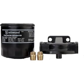 attwood 11840-7 Universal 10-Micron Fuel/Water Separator for 2-Cycle and 4-Cycle Engines, One Size in Saudi Arabia