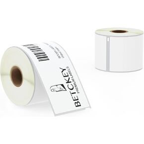 BETCKEY - Compatible DYMO 99019 (2-5/16" x 7-1/2") Large Lever Arch File Labels, Compatible with DYMO Labelwriter 450, 4XL, NOT Fit 550 & 5XL [16 Rolls/2400 Labels] in Saudi Arabia