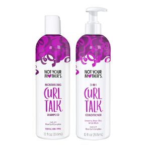 Not Your Mother's Curl Talk Shampoo and Conditioner - 12 fl oz (2 Pack) - Shampoo and Conditioner for Curly Hair in Saudi Arabia