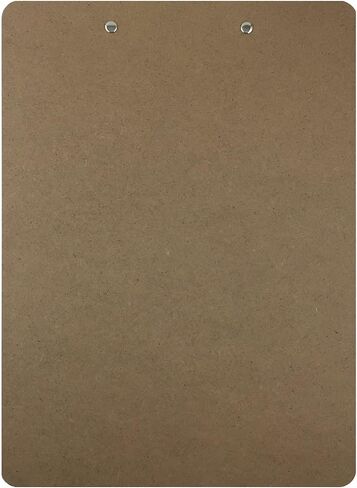 Trade Quest Letter Size Clipboard Low Profile Clip Hardboard (Pack of 30) in Kuwait