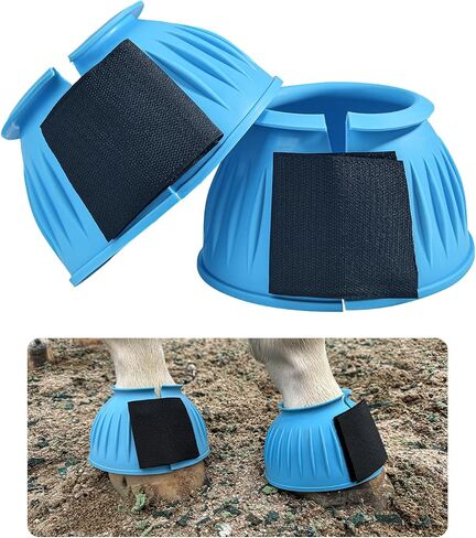 Horse Bell Boots, Ballistic Rubber Overreach Boots in Kuwait