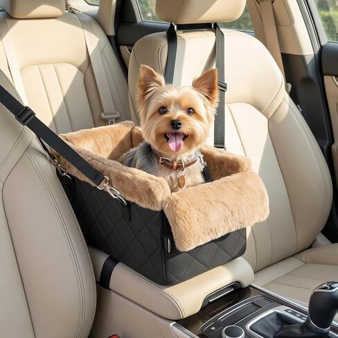VavoPaw Center Console Dog Car Seat for Small Dogs&Cats Under 12 LBS in Kuwait