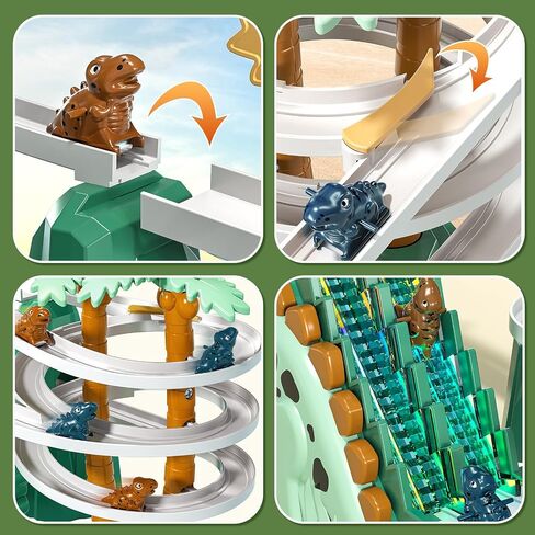 JUKUDAHU Dinosaur Climbing Slide Stair Toy for Kids Aged 3 4 5 6 7 8 in Saudi Arabia