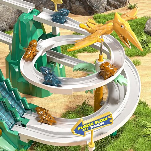 JUKUDAHU Dinosaur Climbing Slide Stair Toy for Kids Aged 3 4 5 6 7 8 in Saudi Arabia