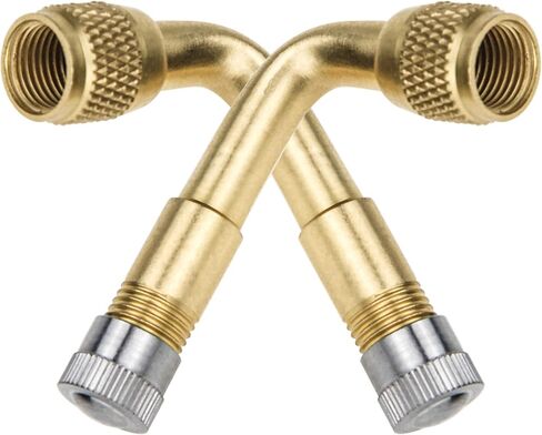 6-Pack Valve Stem Extenders, Mellbree 45 Degree 90 Degree 135 Degree Schrader Tire Valve Extension Compatible for Dual Wheels Passenger Cars, RV, Stroller, Bicycles, Motorcycles and Trailers in Kuwait