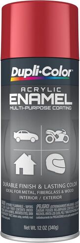 Dupli-Color DA1640 Multi-Purpose Acrylic Enamel Spray Paint - Cherry Red - 12 oz. Aerosol Can in Kuwait