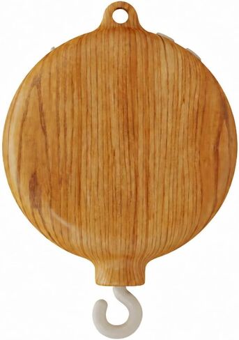 Crib Mobile Arm Wooden Floor Standing - 61 Inches Mobile Arm for Crib|Movable Baby Mobile Hanger|Strong Anti-Dumping Attachment|Natural EU Beech Wood|Thicker Pole|Boho Nursery Decor in Kuwait