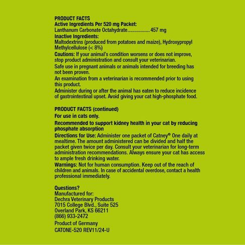 Catney® One, 520mg. 30ct in Saudi Arabia