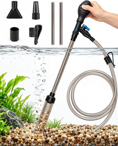 5 in 1 Aquarium Gravel Cleaner Kit in Kuwait