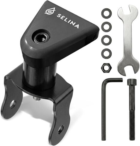 SELINA Screen Swivel Mount | Pivot Arm for Bike Screen | 360 Degree Turn | Easily Adjust & Rotate Your Screen | Accessories in Kuwait