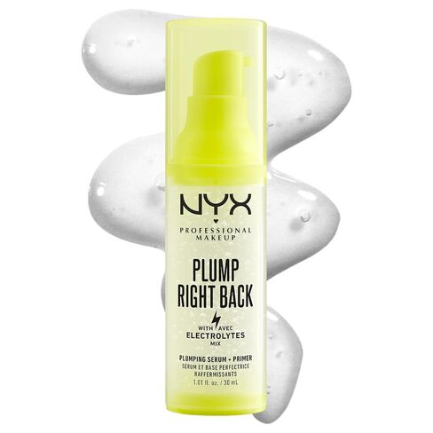 NYX PROFESSIONAL MAKEUP Plump Right Back Plumping Serum & Primer, With Hyaluronic Acid in Kuwait