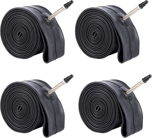 BWSHLF 26/27.5/29 Inch Bike Tube,Presta Valve 48MM Mountain Bike Inner Tube (4 Pack) in Kuwait