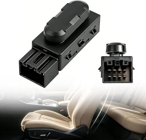 9L3Z14A701A 6-Way Power Seat Adjuster Replacement for Mustang Edge Escape Expedition Seat Switch Replace OE PSW5 in Kuwait