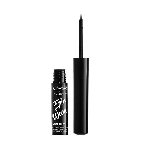 NYX PROFESSIONAL MAKEUP Epic Wear Liquid Liner, Long-Lasting Waterproof Eyeliner - Black in Kuwait