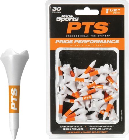 تي شيرت Pride Professional Tee System ، Pride Evolution Golf ، 30 قطعة in Kuwait