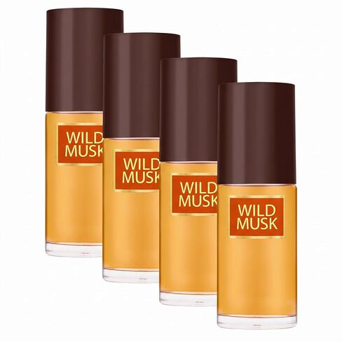 Wild Musk Eau de Cologne Spray, Vegan Formula, Perfume, Warm Spicy Scent, 1.0oz in Kuwait