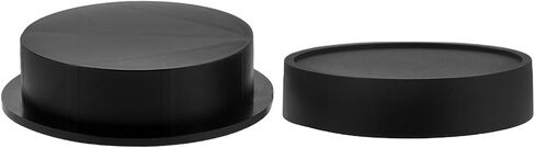 SMASOLO 2 Inch Telescope Eyepiece Dust Caps 2 Pack Plastic Black in Saudi Arabia