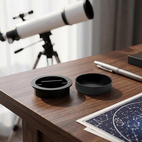 SMASOLO 2 Inch Telescope Eyepiece Dust Caps 2 Pack Plastic Black in Saudi Arabia