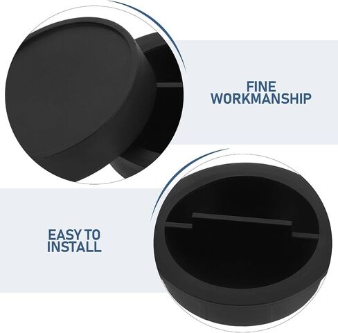 SMASOLO 2 Inch Telescope Eyepiece Dust Caps 2 Pack Plastic Black in Saudi Arabia