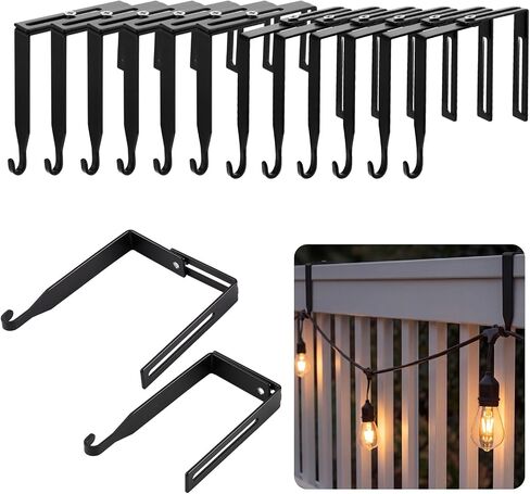 Amylove 4 Pcs Adjustable Cubicle Hanger Universal Partition Metal Cubicle Hooks Door Hanger, Adjusted to Fit Panels with 1 3/8 Inch to 3 1/2 Inch Thickness for Office Whiteboard (Black) in Kuwait