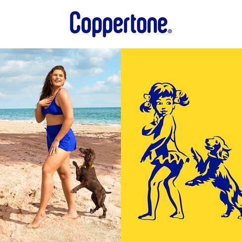 Coppertone SPORT Sunscreen Spray SPF 50, Water Resistant Spray Sunscreen, Broad Spectrum SPF 50 Sunscreen, Bulk Sunscreen Pack, 5.5 Oz Spray, Pack of 3 in Kuwait