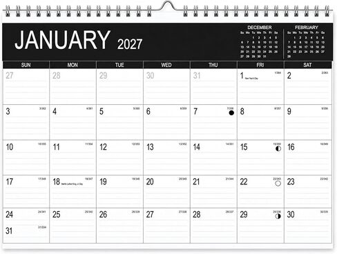 2023 Wall Calendar ,14 Monthly Wall Calendar NATIONAL PARKS Nov. 2022 - Dec. 2023, 12" x 24" Opened,Full Page Months Thick & Sturdy Paper for Gift Calendar Organizing & Planning in Kuwait