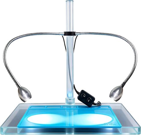 Microscope Light, USB Dual Gooseneck Lights LED Spotlight Illuminator for Stereo Digital Microscope, Coin Soldering Magnifying (Pillar Spotlight) in Saudi Arabia