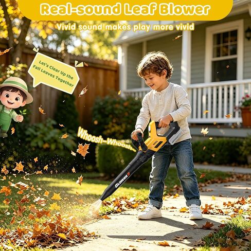 3-IN-1 Toddler Tool Set, Weed Wacker Toy, Kids Leaf Blower & Hedge Trimmer in Kuwait